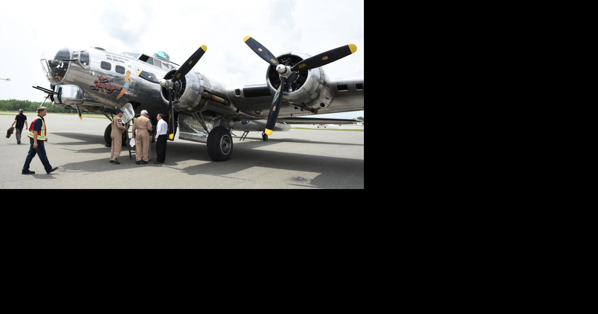 VIDEO: Second World War bomber has landed in Peterborough