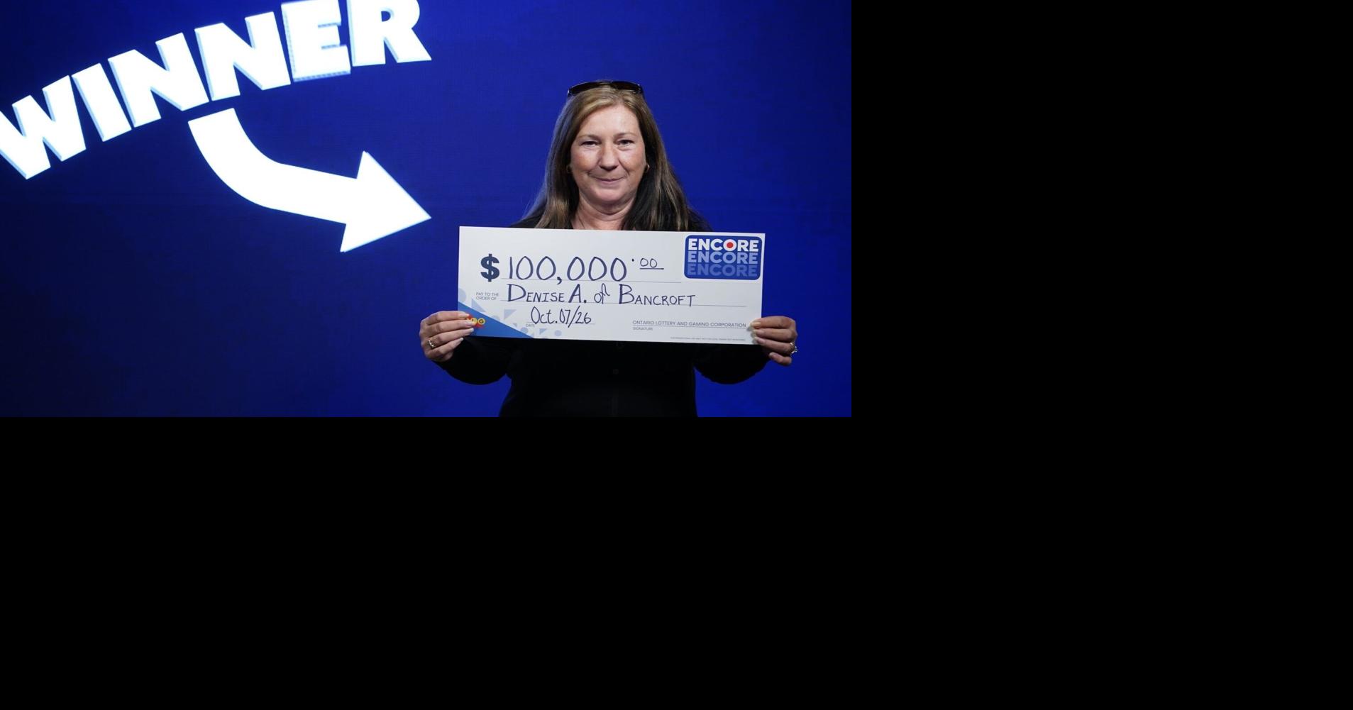 Woman scores large lottery prize with ticket from Curve Lake