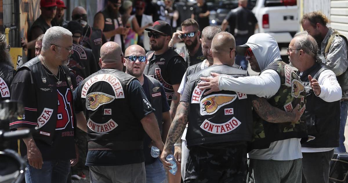 Hells Angels come to town; hundreds of bikers descend on east end Toronto neighbourhood
