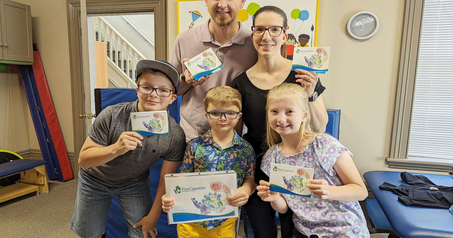 Lindsay boy, 6, finds a 'dino-mite' way to say thank you - Vimarsana News