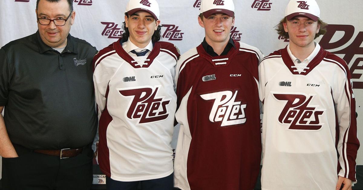 Petes get third pick in OHL draft