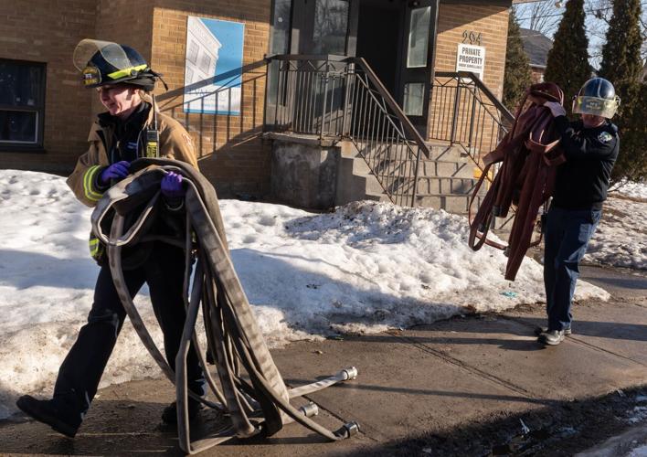 Peterborough apartment building evacuated after fire