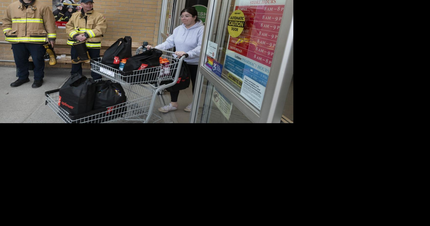 Filling boots for charity