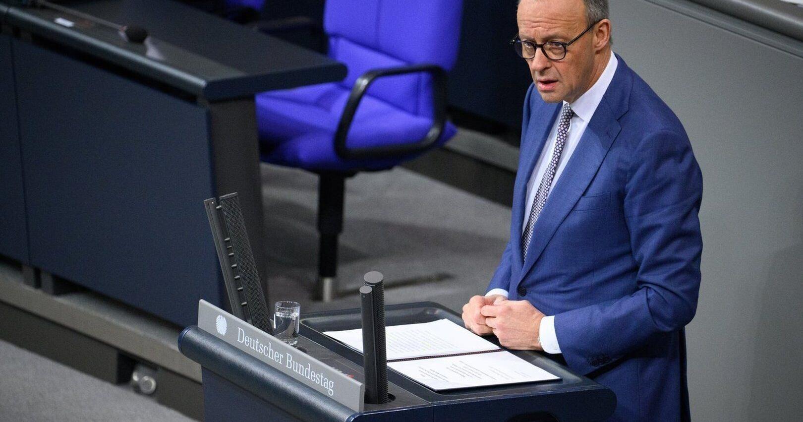 German leader hails Europe as an  alternative to imperialism and autocracy  