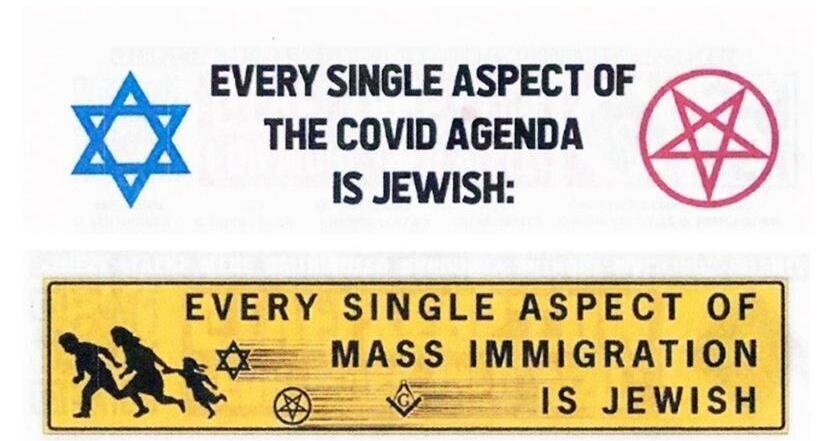 Anti-Semitic flyers distributed along 24 streets in Peterborough over long weekend - Vimarsana News