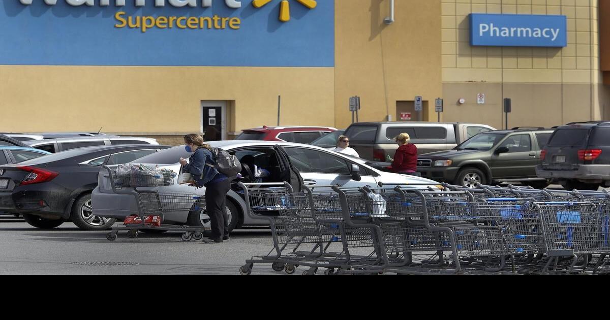 Three employees at Walmart’s Chemong Road store in Peterborough test
