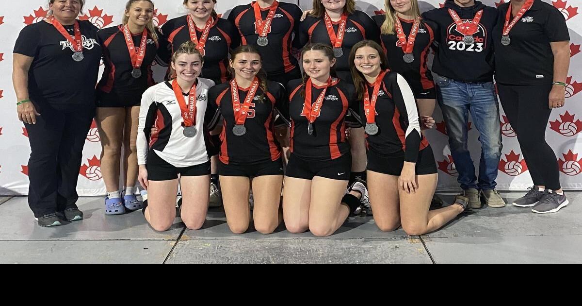 Peterborough Thunder U18 Black win Division 5 silver at Volleyball Canada nationals