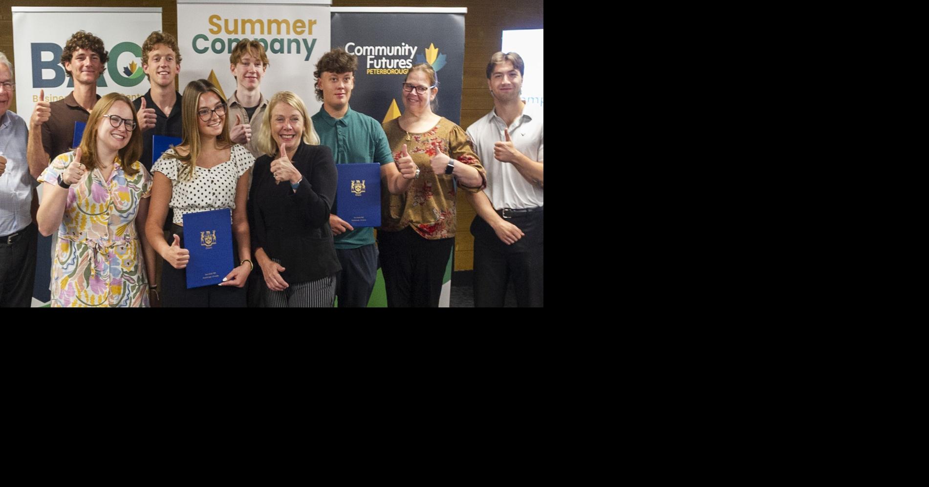 Community Futures Peterborough's summer program graduates celebrated