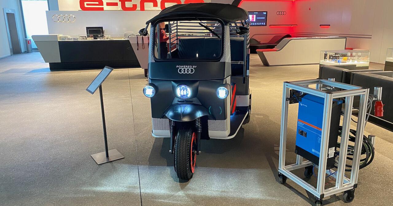 First Look - Audi Brussels e-Tron EV plant and e-rickshaws - Vimarsana News