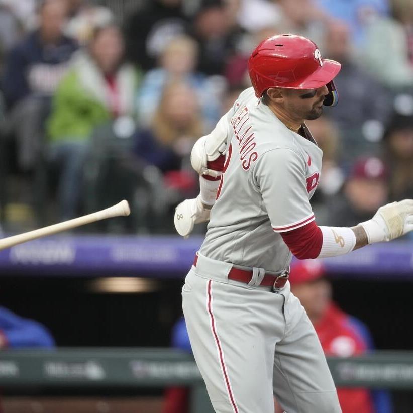 Suárez uneven in return, Phillies top Rockies 7-4 as Feltner exits