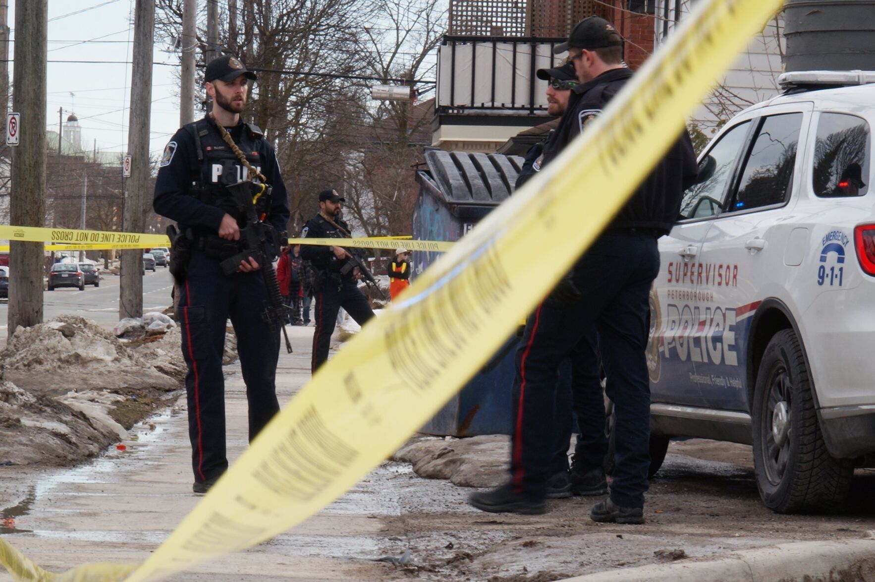 Victim airlifted to hospital after shooting in Peterborough