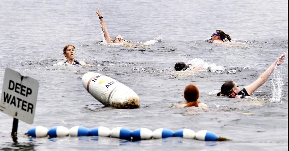 Photos Rescue training for Peterborough lifeguards as people head back