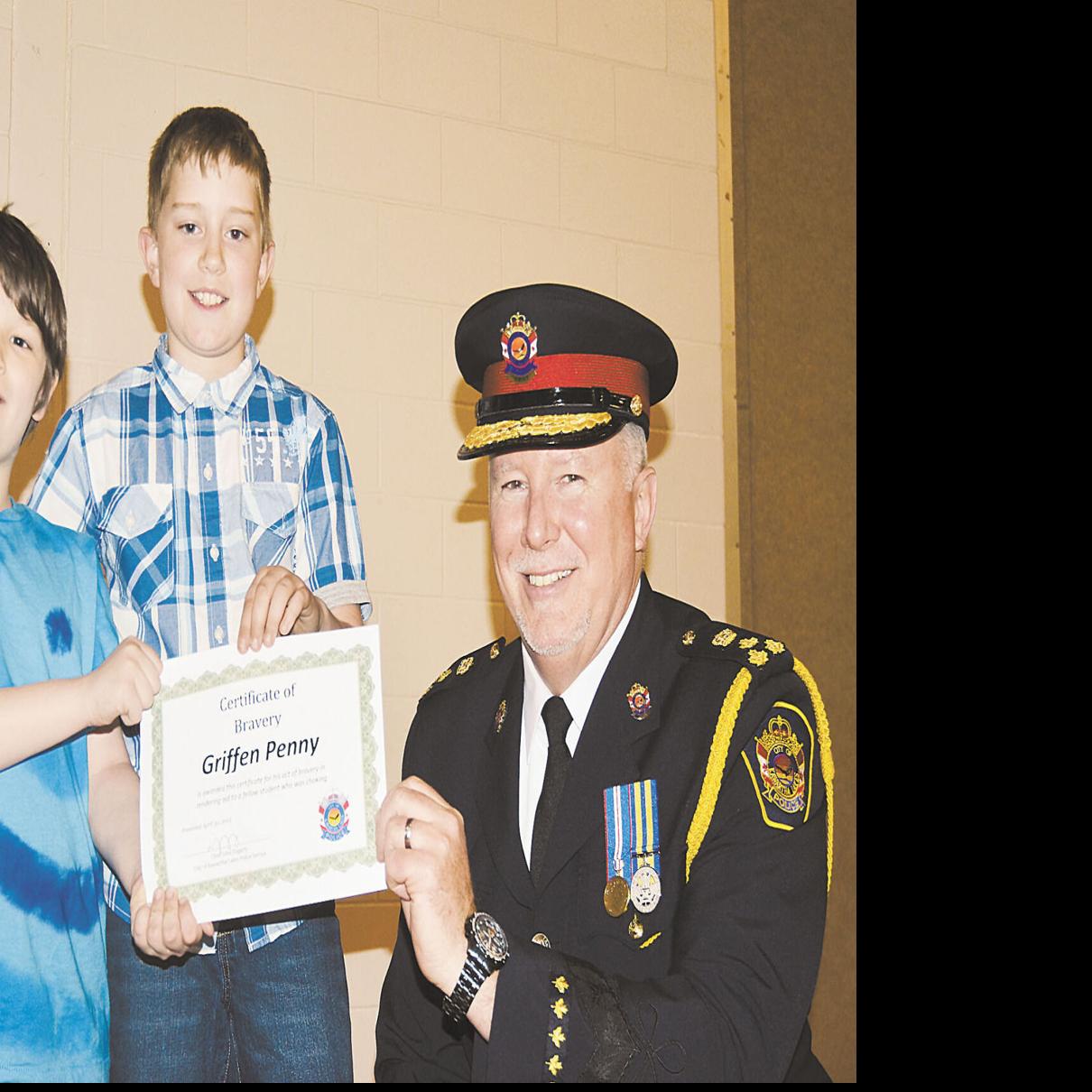 Local Hero Honored for Acts of Bravery: Peterborough News
