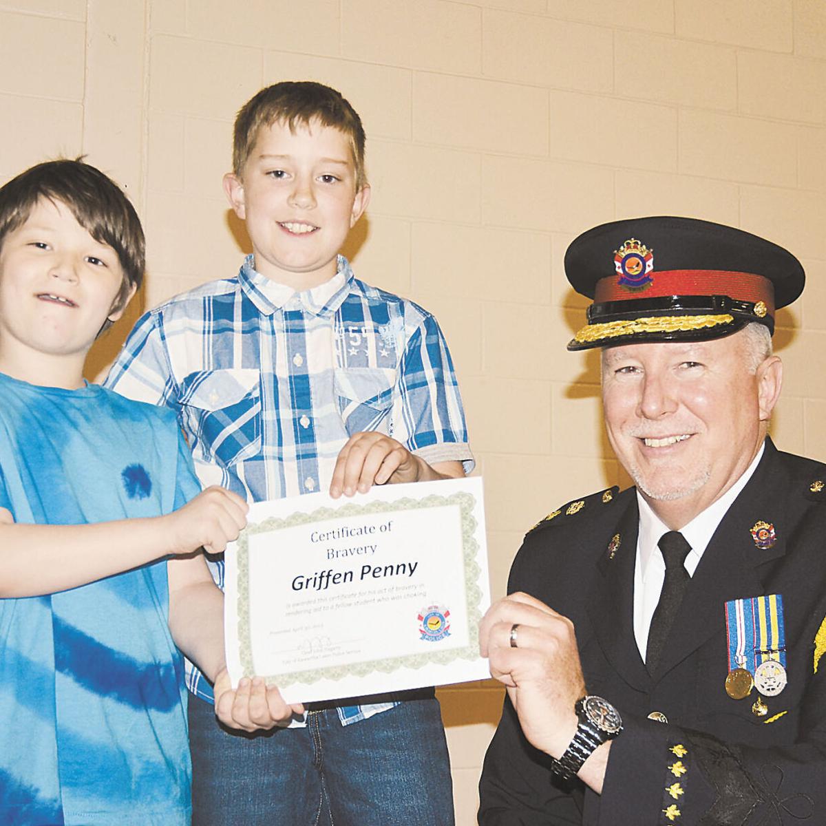 Local Hero Honored for Acts of Bravery: Peterborough News Local Hero Honored for Acts of Bravery: Peterborough News