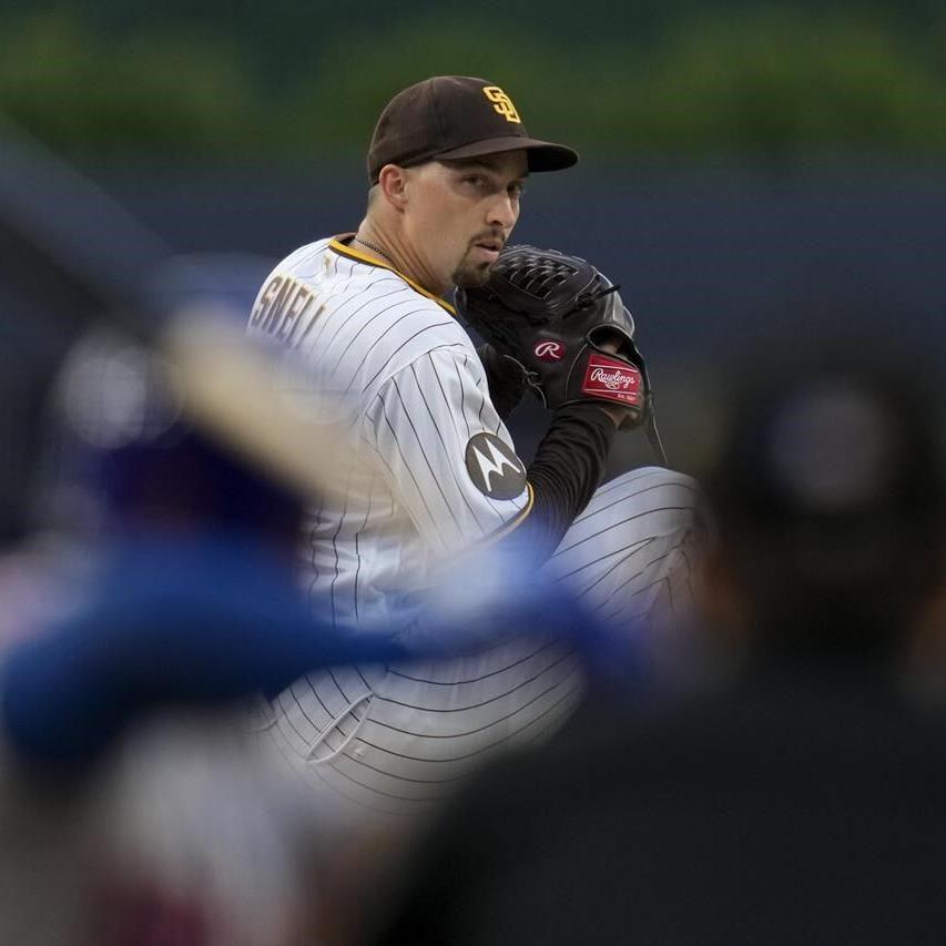 Snell strikes out 11 in 6 shutout innings in Padres' 3-1 victory over Mets