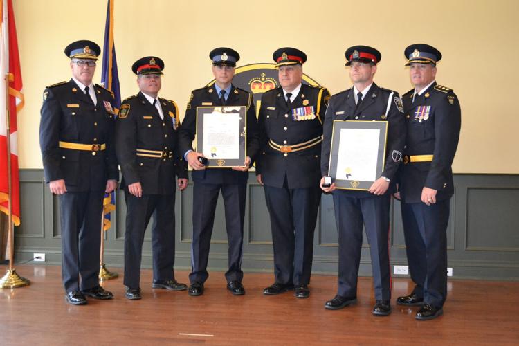 Opp Service OPP recognize long service and acts of bravery | UPDATE