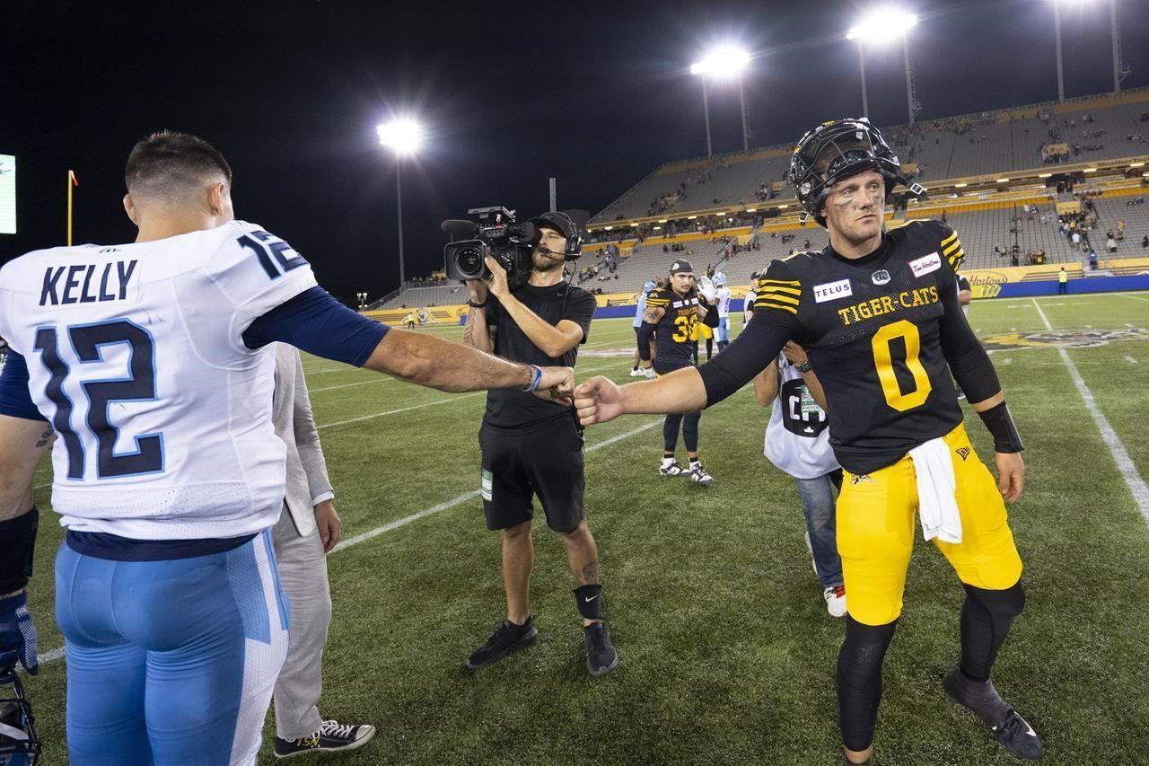 Tiger-Cats remain hopeful that Bo Levi Mitchell will return this