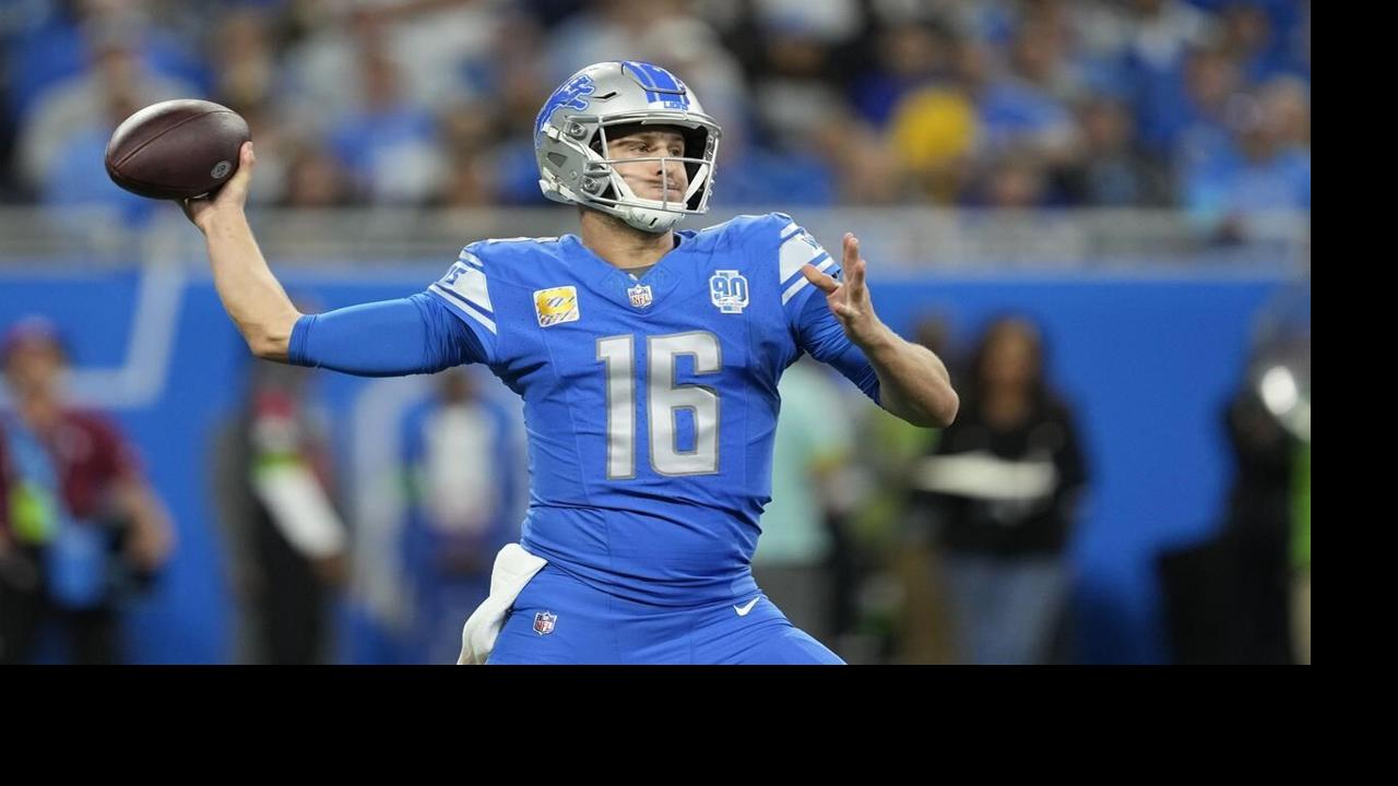 Jared Goff throws and runs for TDs, helping the Lions bounce back