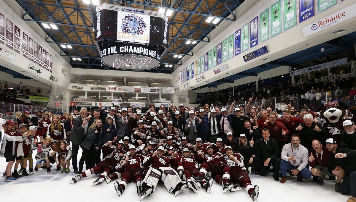 The Peterborough Petes are Ontario Hockey League CHAMPIONS