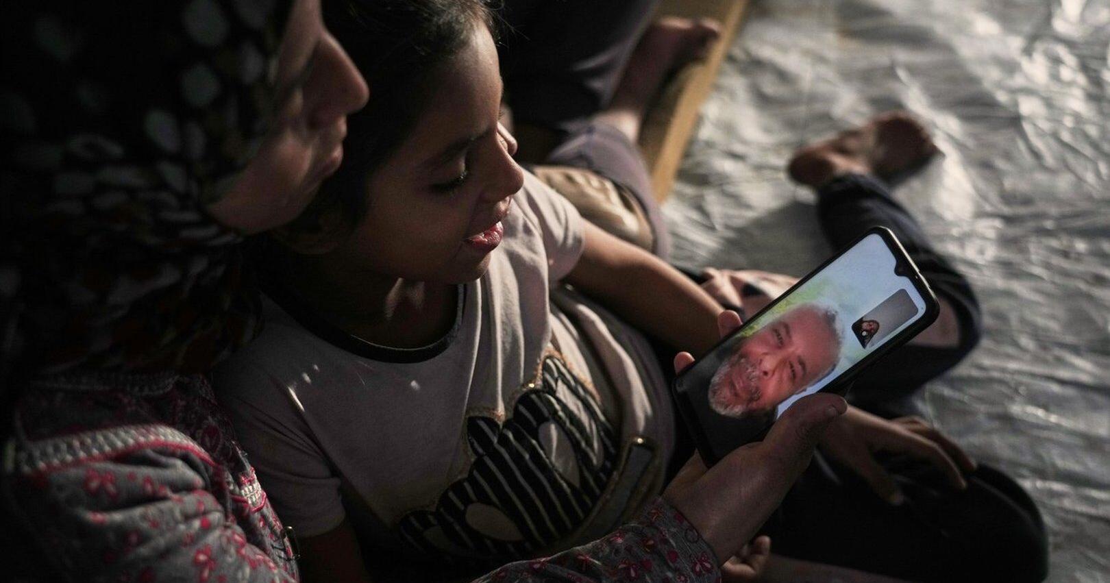 A father awaits Rafah crossing reopening after 2 - year separation from family in Gaza