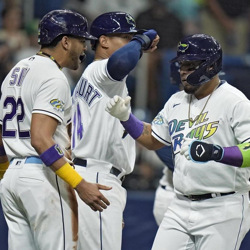 Isaac Paredes, Rays blast their way past A's, to 7-0 record