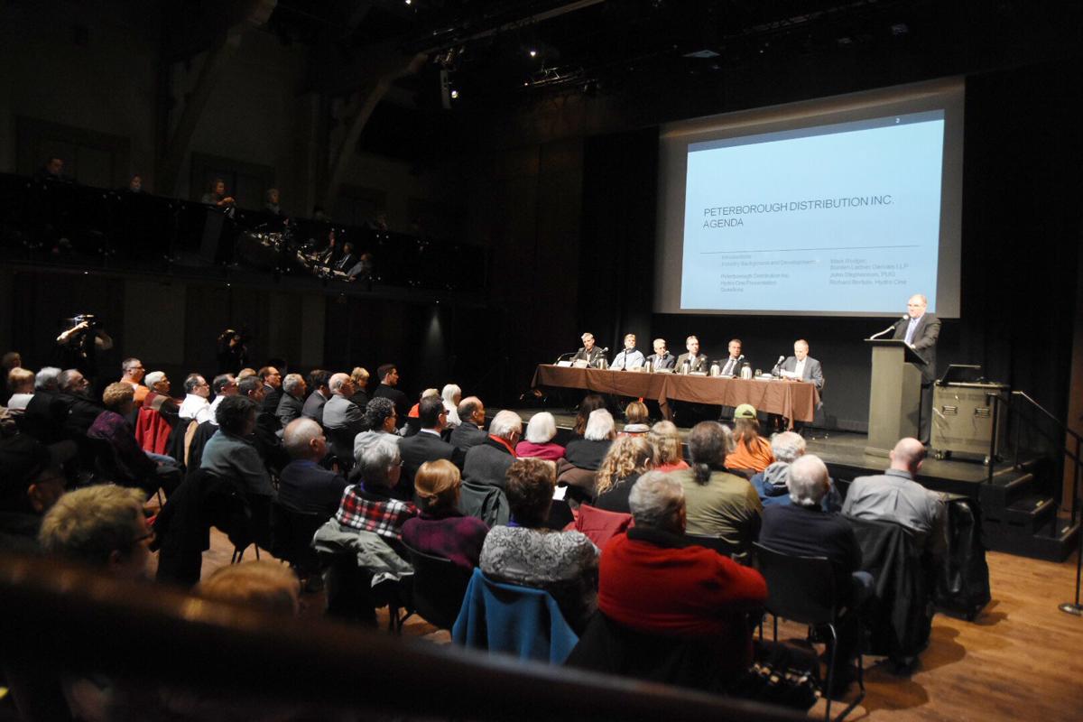 Public hears the pros and cons of selling part of Peterborough utility