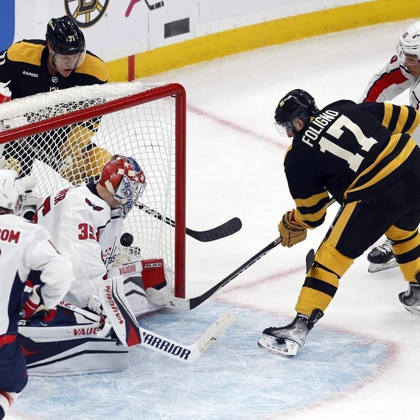 Caps edge Bruins, 2-1, despite Ovechkin being held scoreless - Seattle  Sports