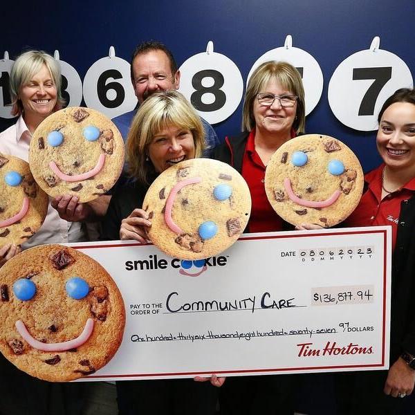 Tim Hortons Smile Cookies Raise $89,614 for Community Living