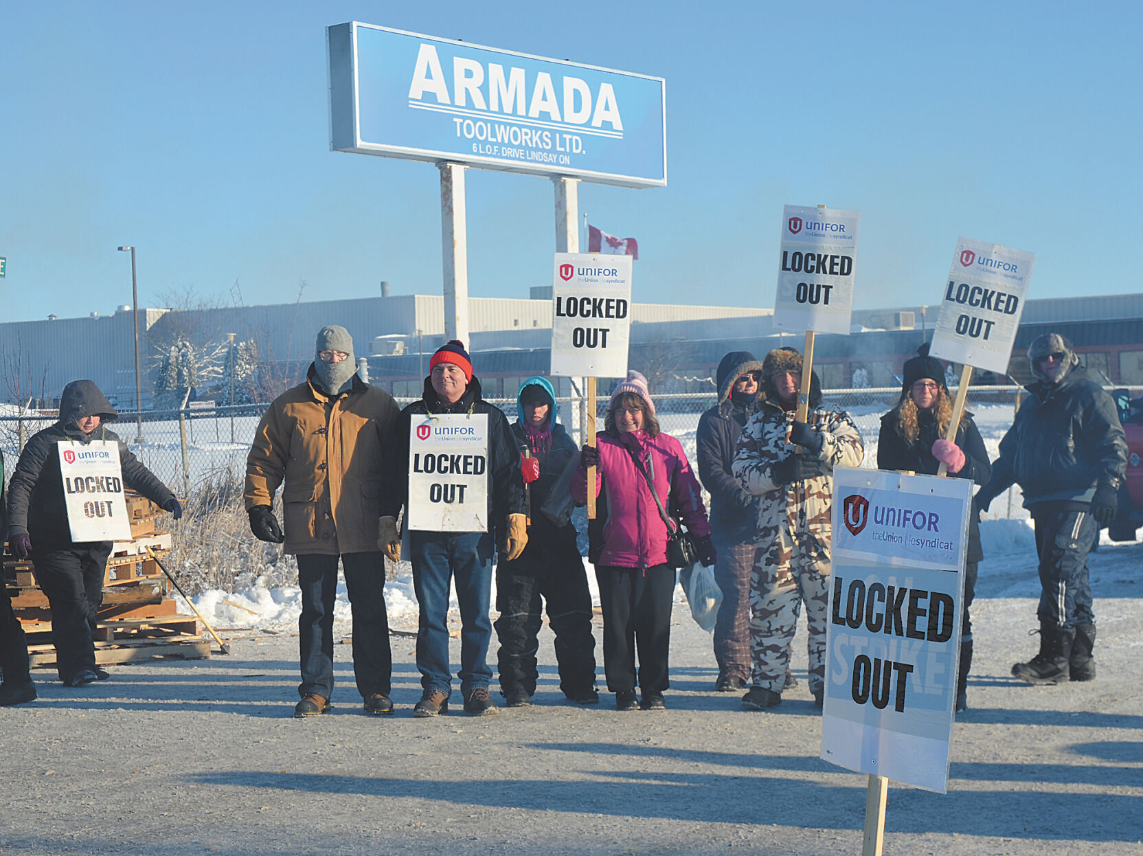 Armada Toolworks locks out workers