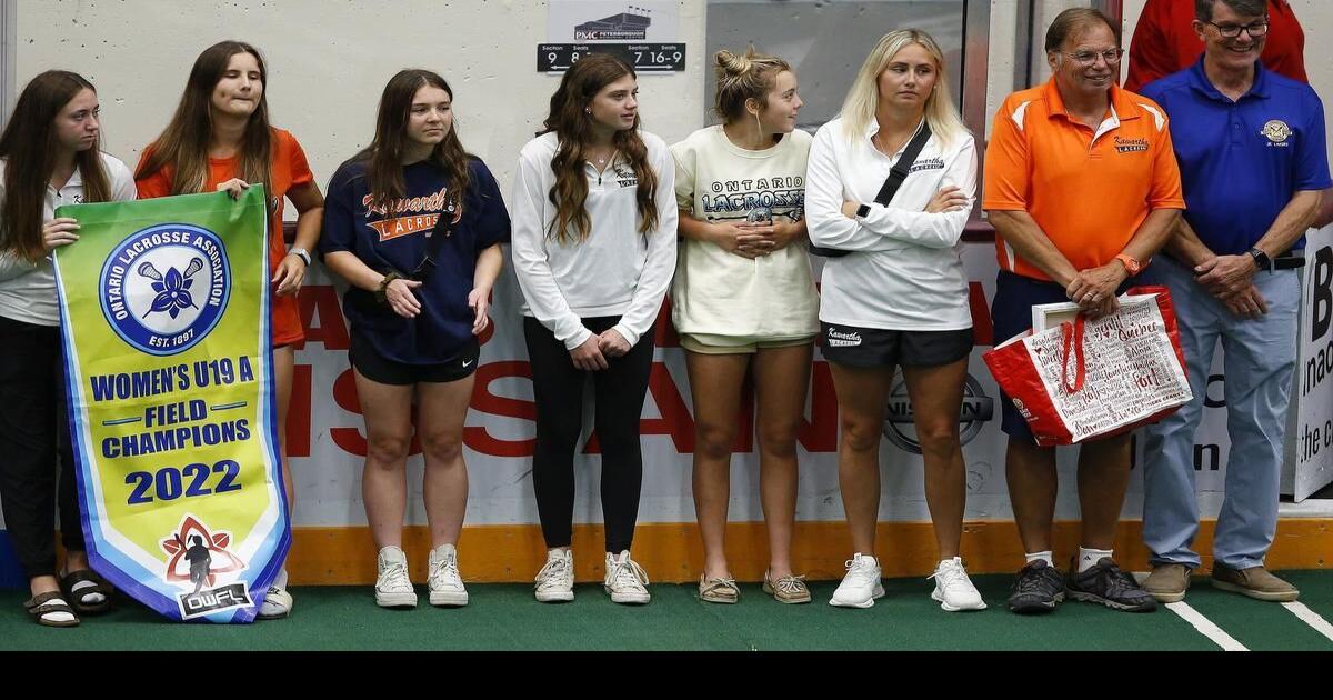 Kenner Collegiate’s Fred Blowes honoured by Peterborough Lakers for