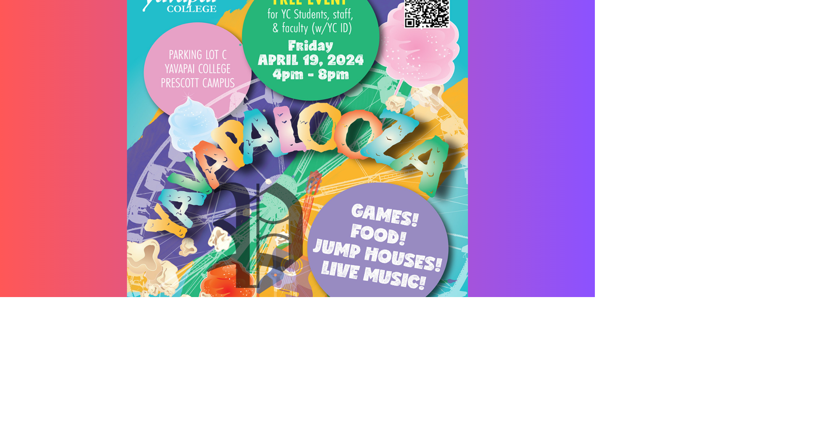 Yavapalooza Returns To Yavapai College April 19; Welcomes Community For  Evening OF Old-Fashion Family Fun | Entertainment | theprescotttimes.com