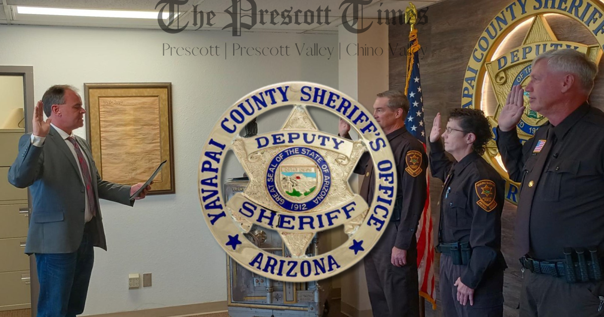 Sheriff Rhodes Sheriff David Rhodes Swears in New Volunteer Members to Bolster Yavapai ...