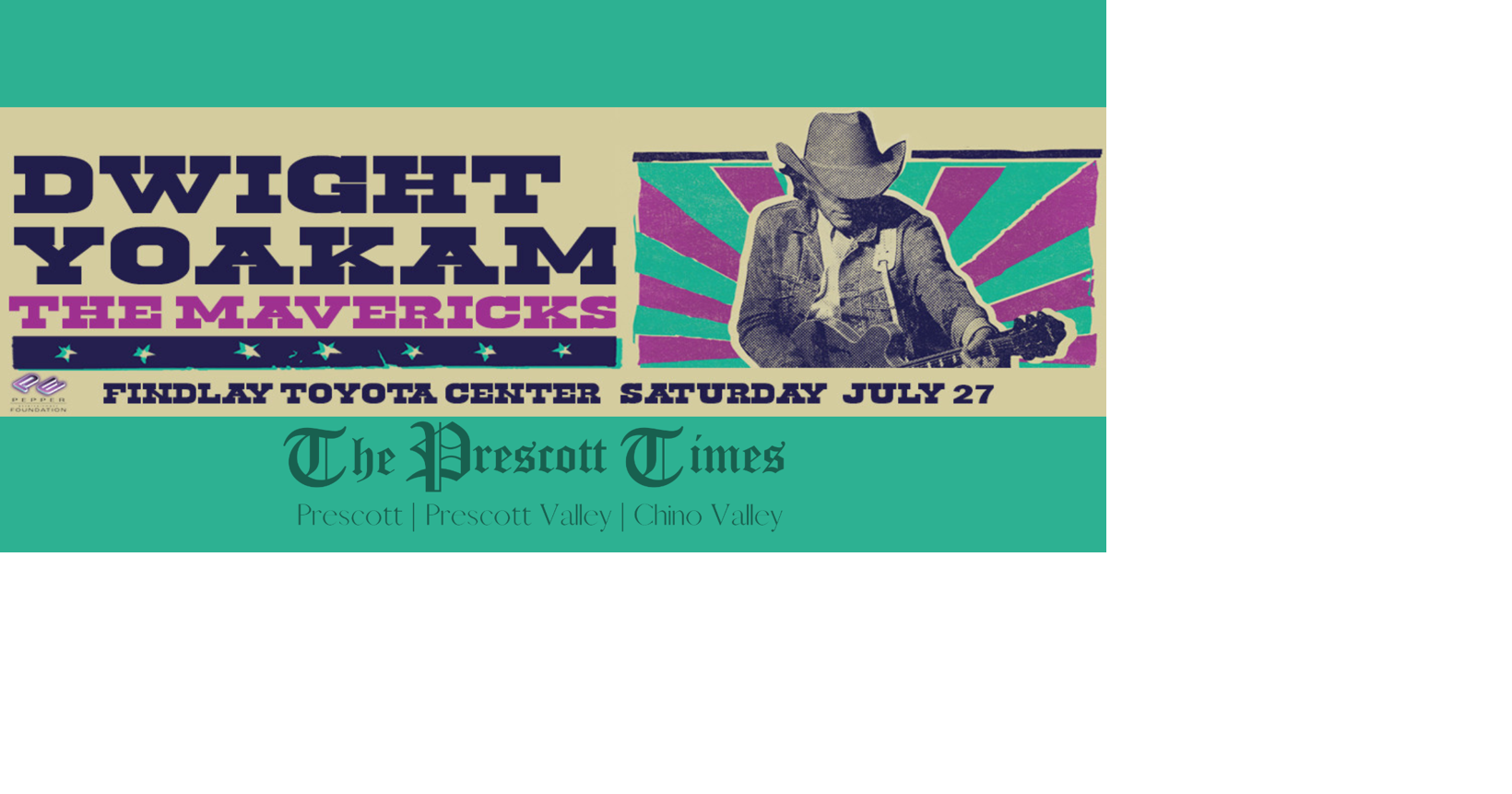 Dwight Yoakam with The Mavericks to perform at Findlay! Arts
