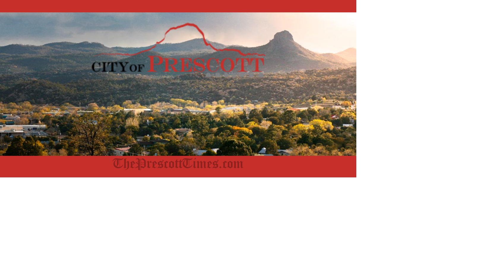 City of Prescott Public Service Announcement Regarding Change