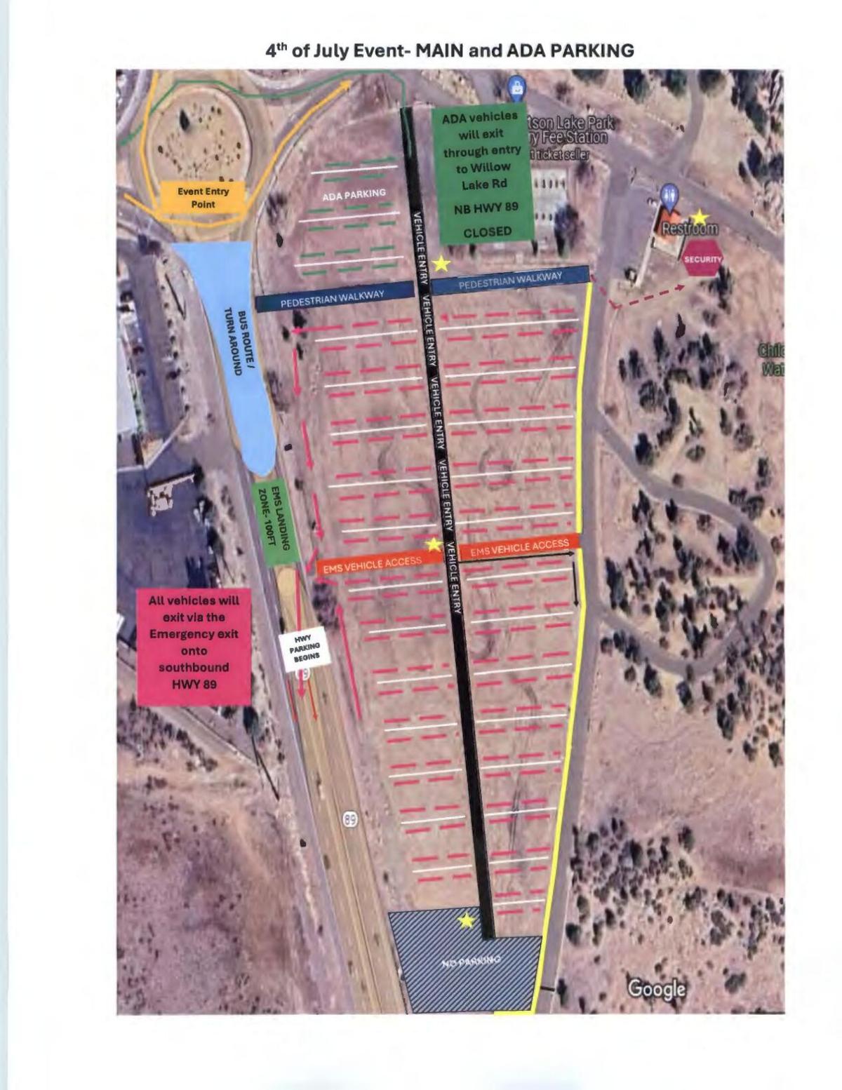 State Route 89 Closed in Prescott Due to Water Line Break; Repairs