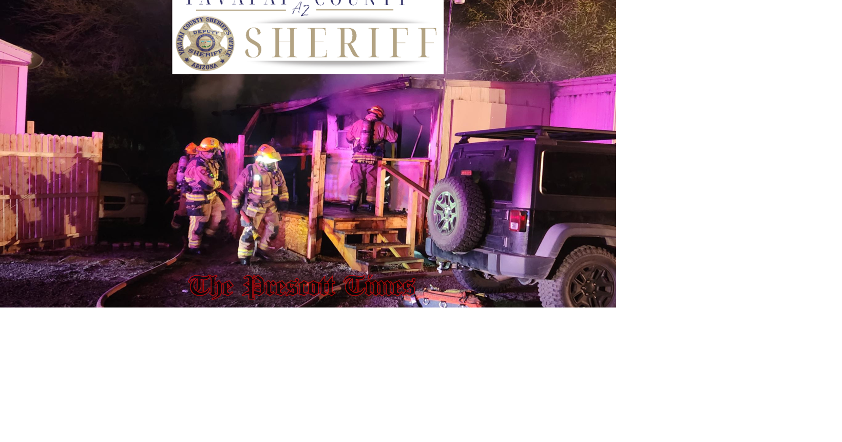 Two Pets Killed in Trailer Fire | Prescott Valley Times local news ...