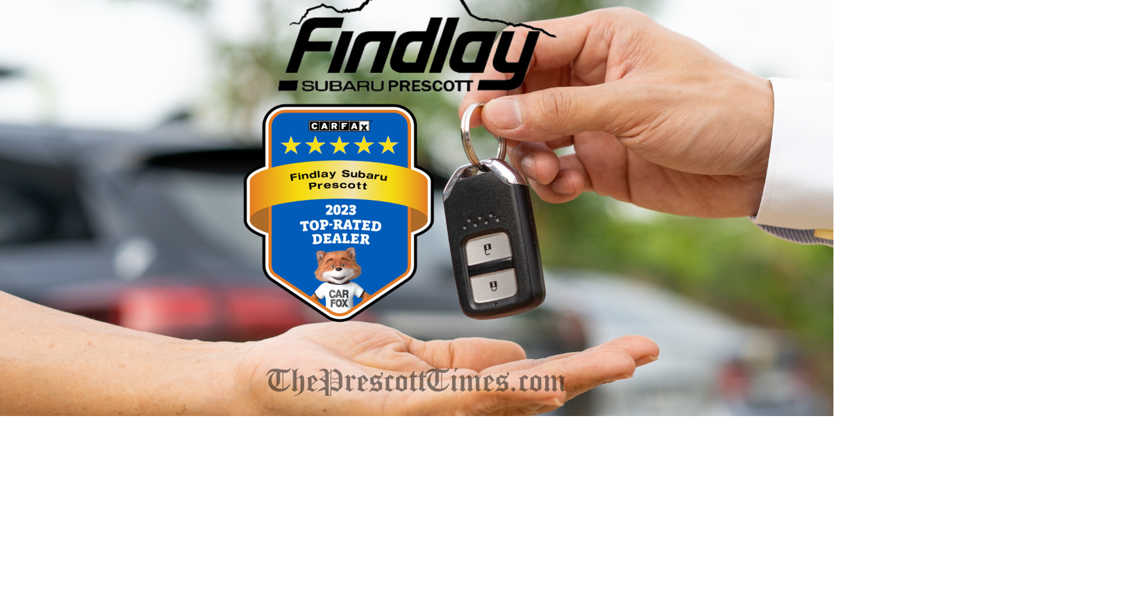 FINDLAY SUBARU PRESCOTT NAMED CARFAX TOPRATED DEALER Prescott Valley