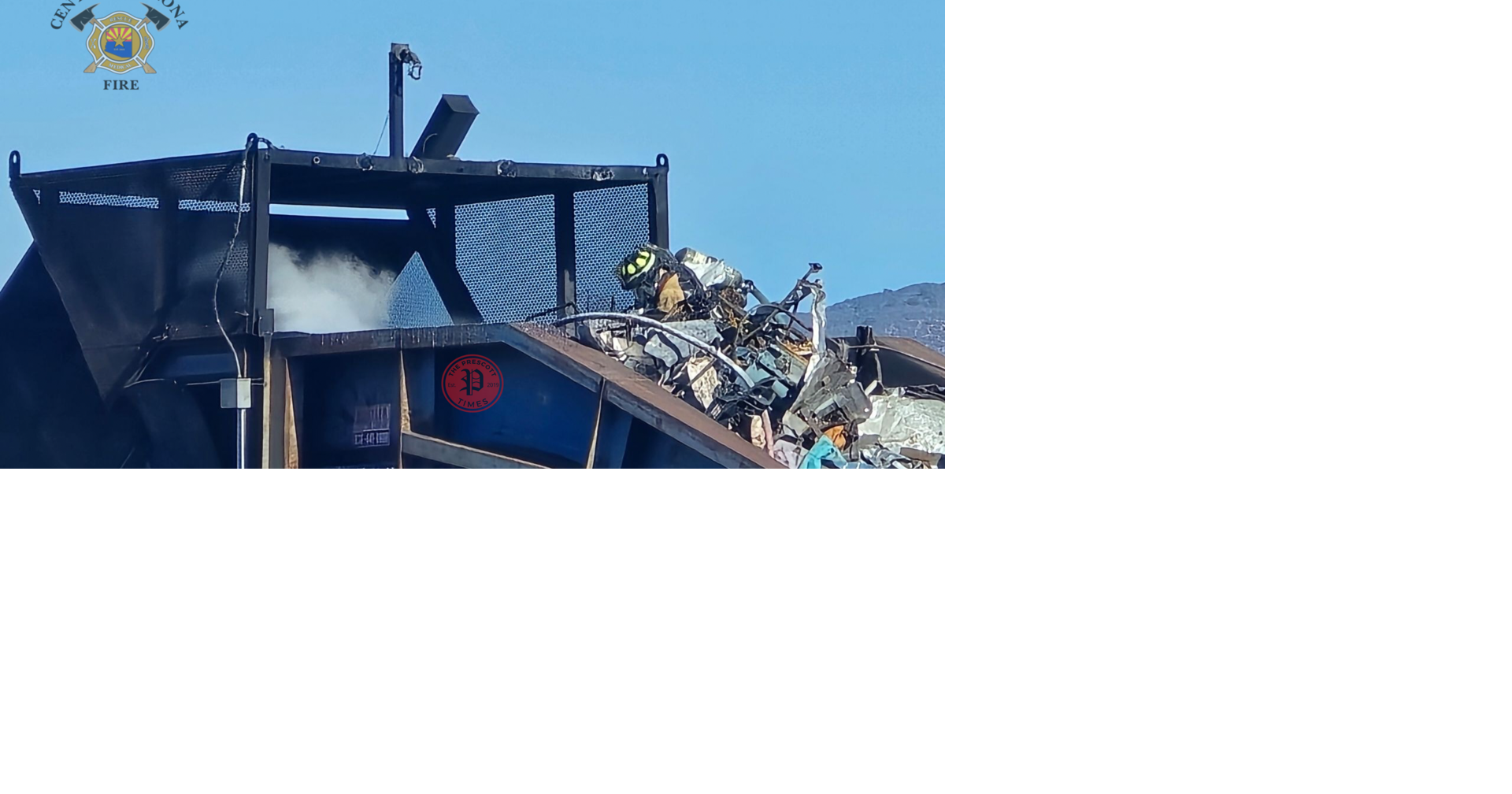 CAFMA Firefighters Extinguish Machinery Fire at U Pick It in Prescott ...