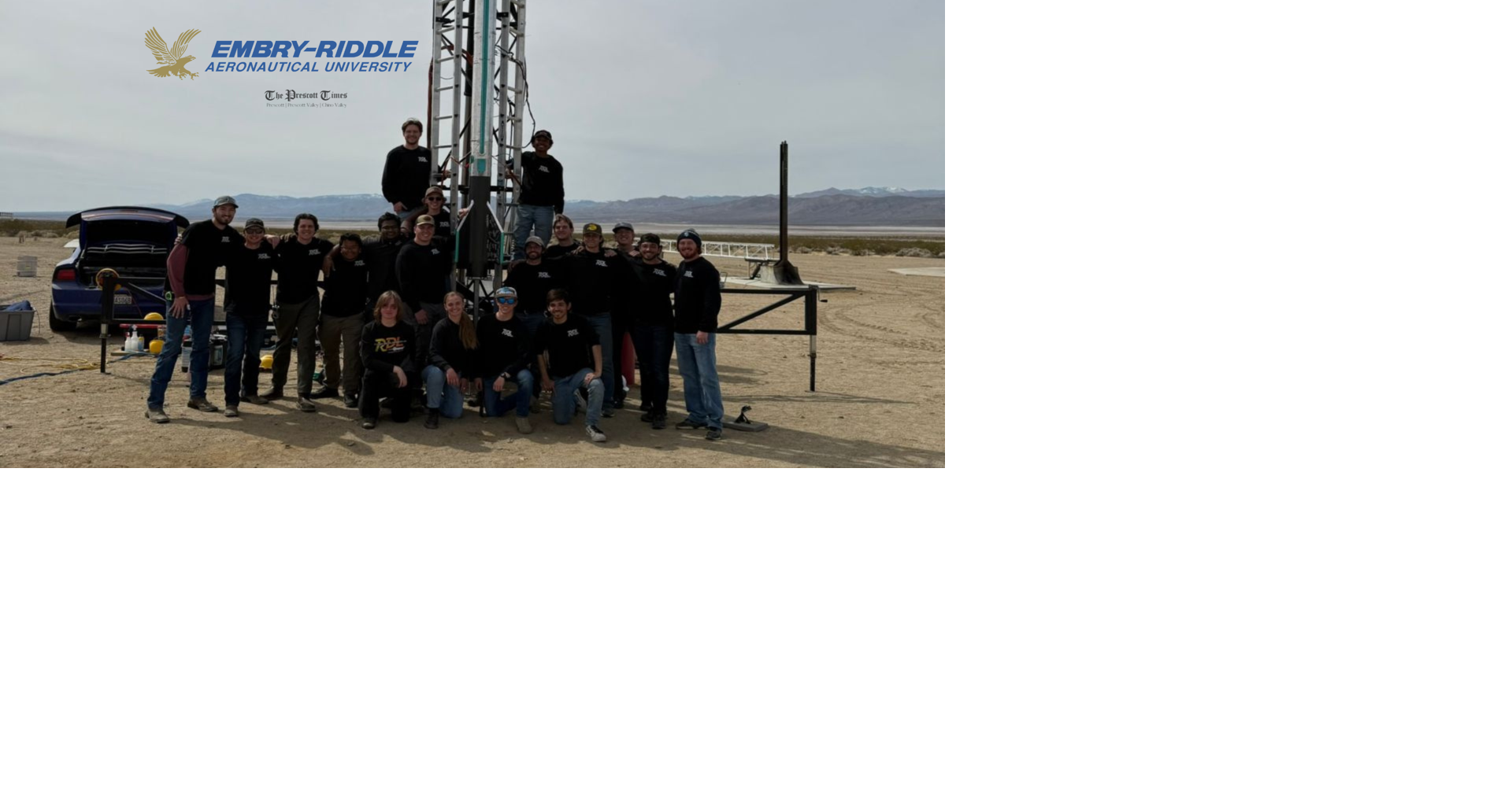 Embry-Riddle Students Launch, Fail, Rebuild, and Soar: Deneb-2 Rocket ...