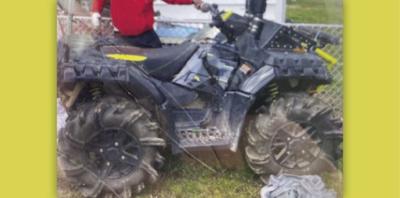 Police looking for stolen ATV