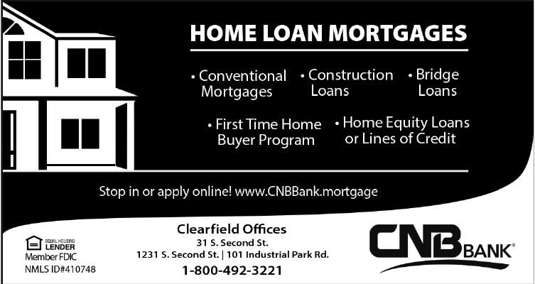 MORTGAGE AD 3X2 CLEARFIELD