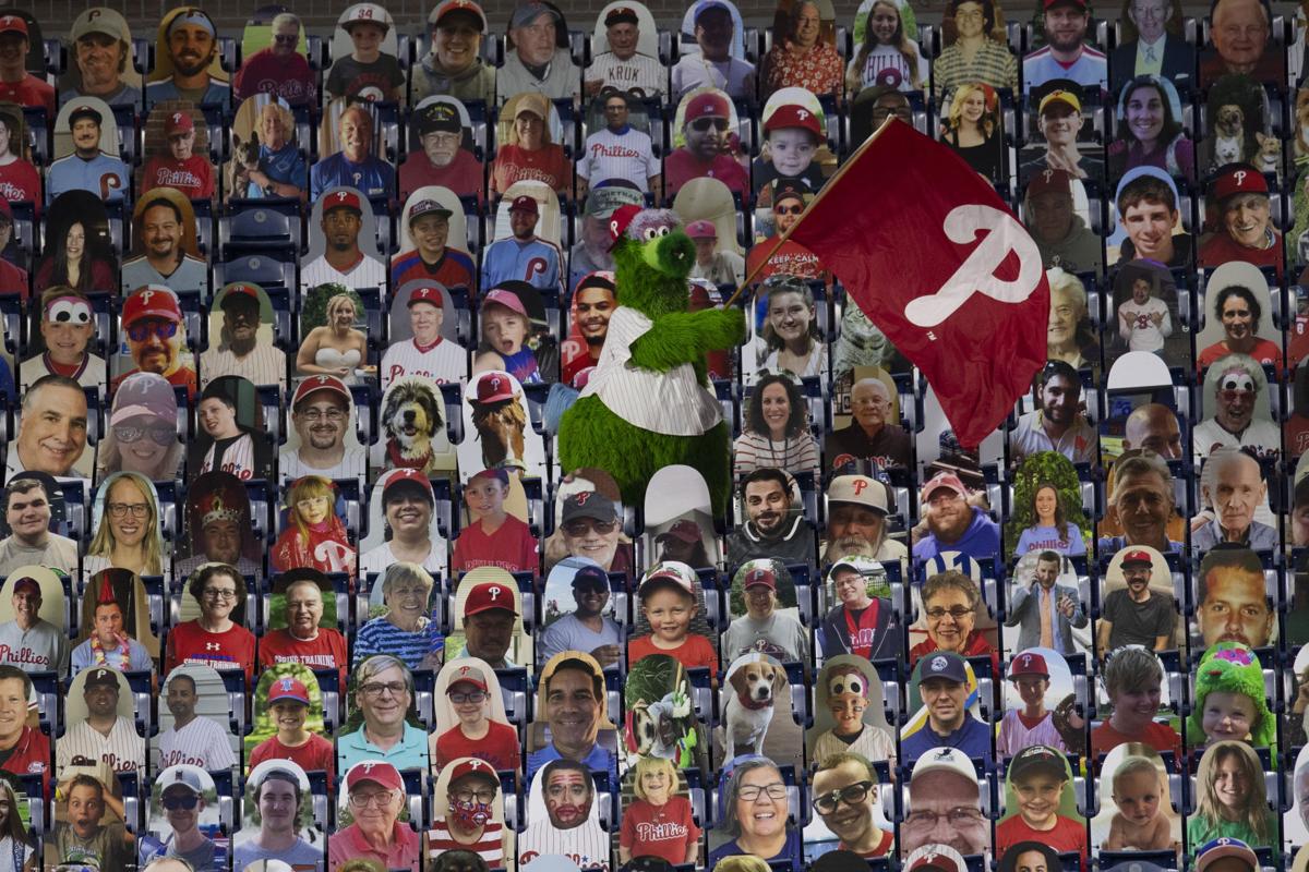 Phillie Phanatic Mascot On Field Before Editorial Stock Photo