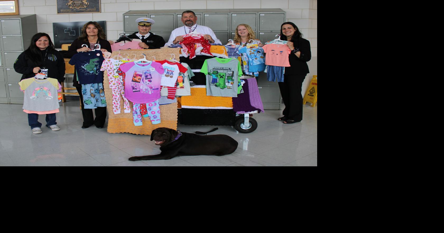 SCIHoutzdale donates 300 pairs of pajamas to Child Advocacy Center