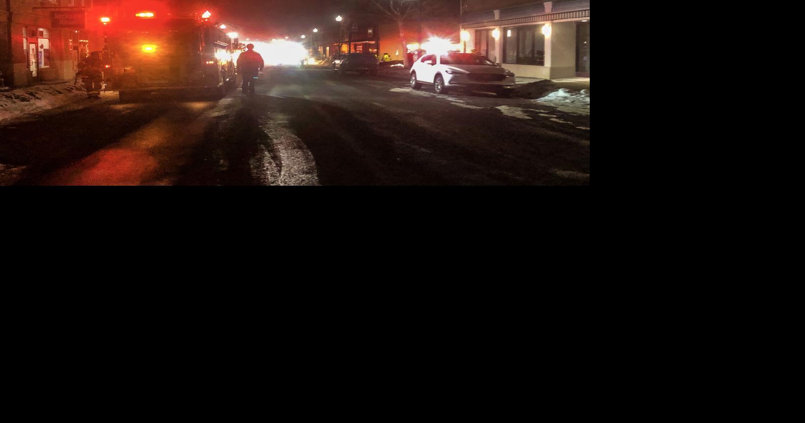 Firefighters respond to two-alarm structure fire on Front Street ...