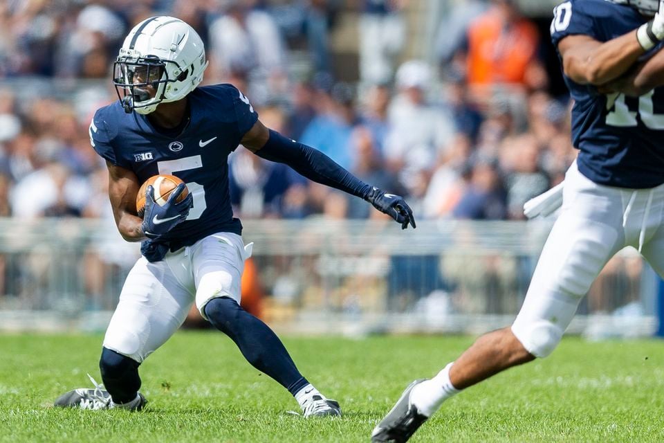 Commanders select Penn State wide receiver Jahan Dotson at No. 16 overall