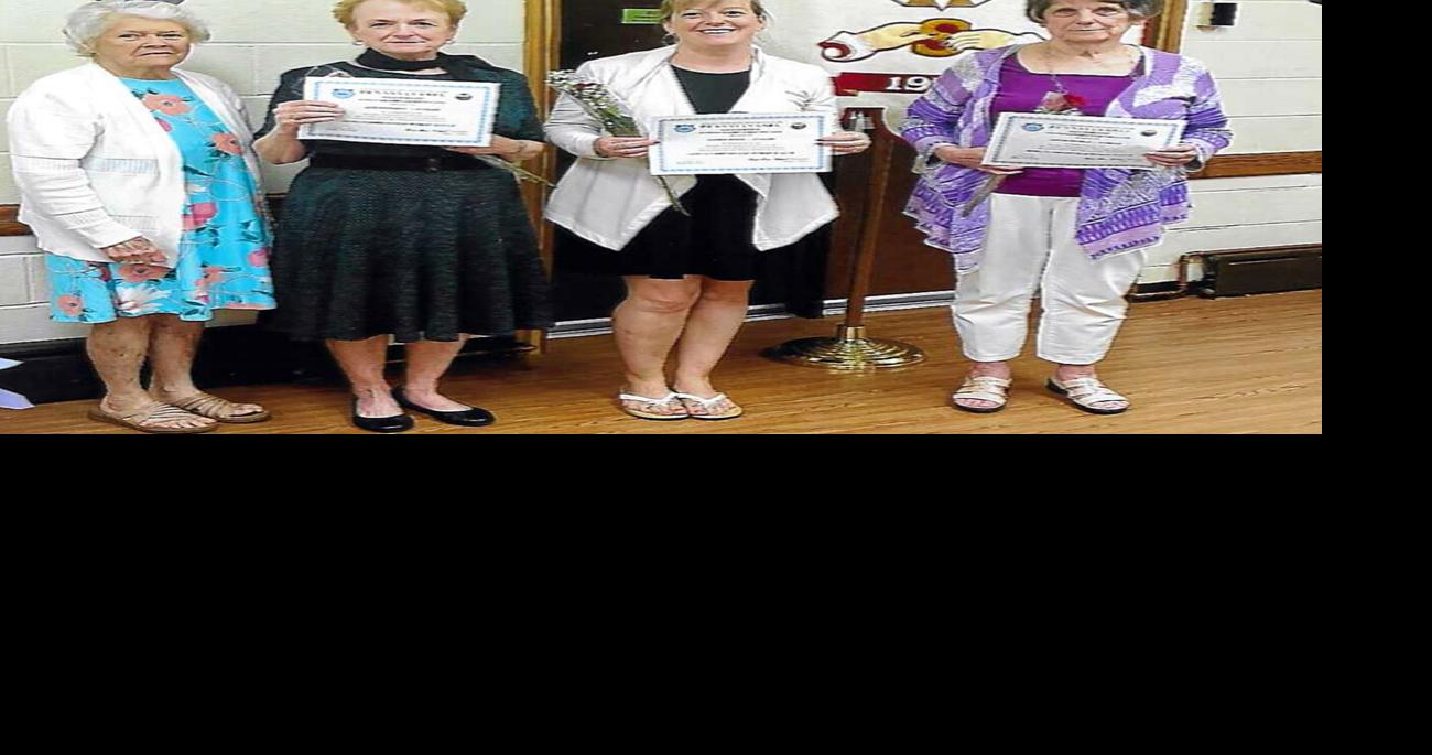 Curwensville Woman's Club recognizes three for their years of service