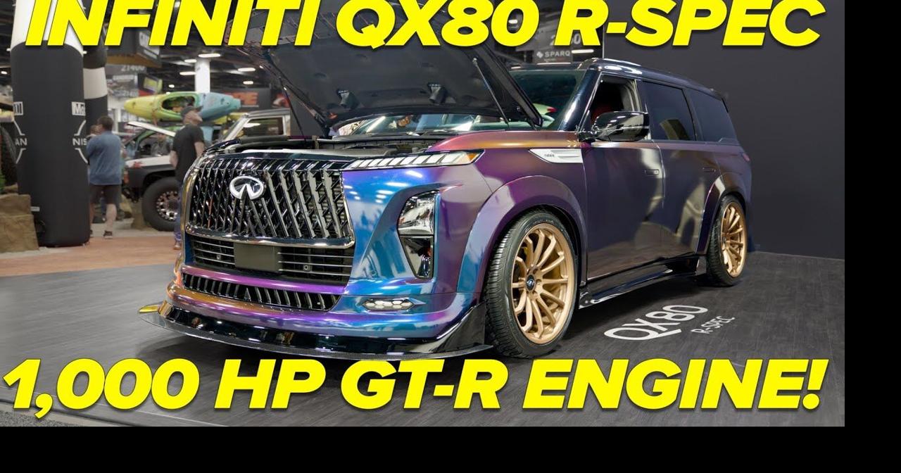 We Found the 1000 HP QX80 R-Spec With a GT-R Engine at SEMA 2025 ...