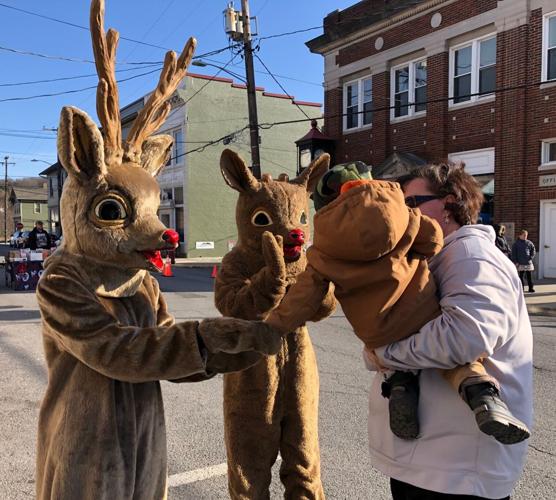 Rudolph Rudy Rude Local couple helps Rudolph and Little Rudy spread Christmas cheer ...
