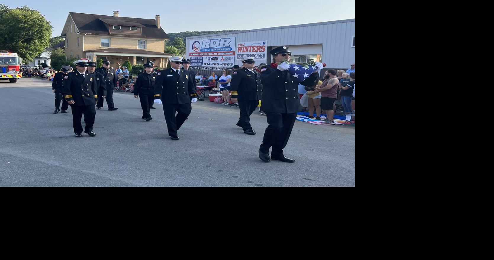 2023 CLEARFIELD COUNTY FAIR PARADE — Clearfield Firemen Local