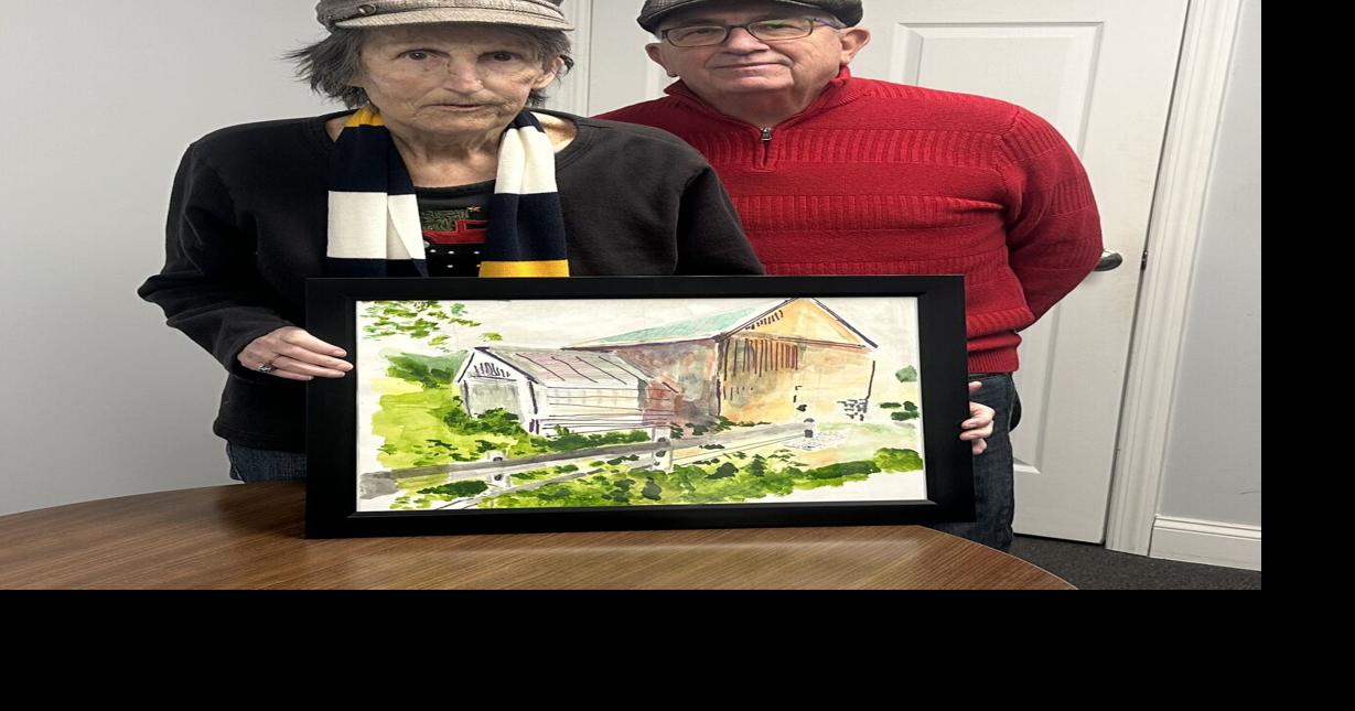 Artwork of historic barns on display at CAST